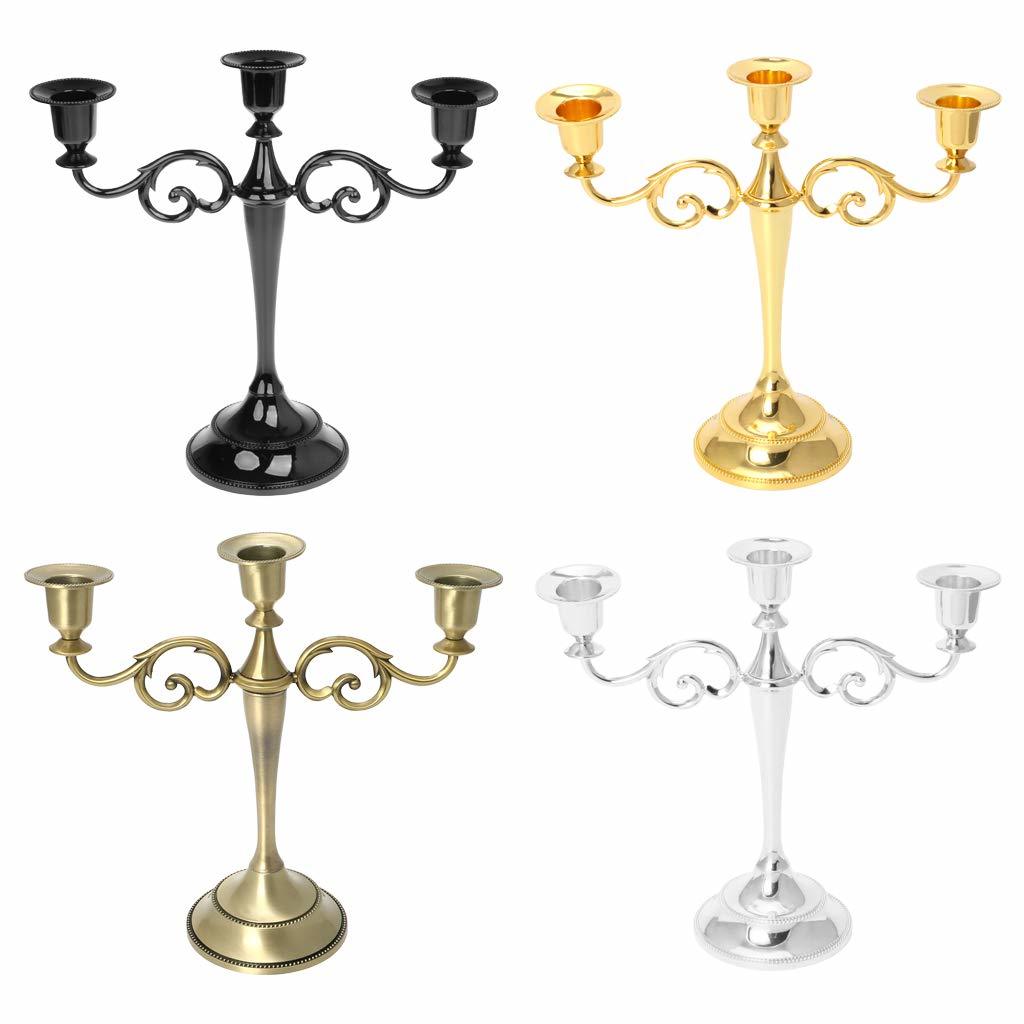 Solid Brass Four Different Colour Candle Holder