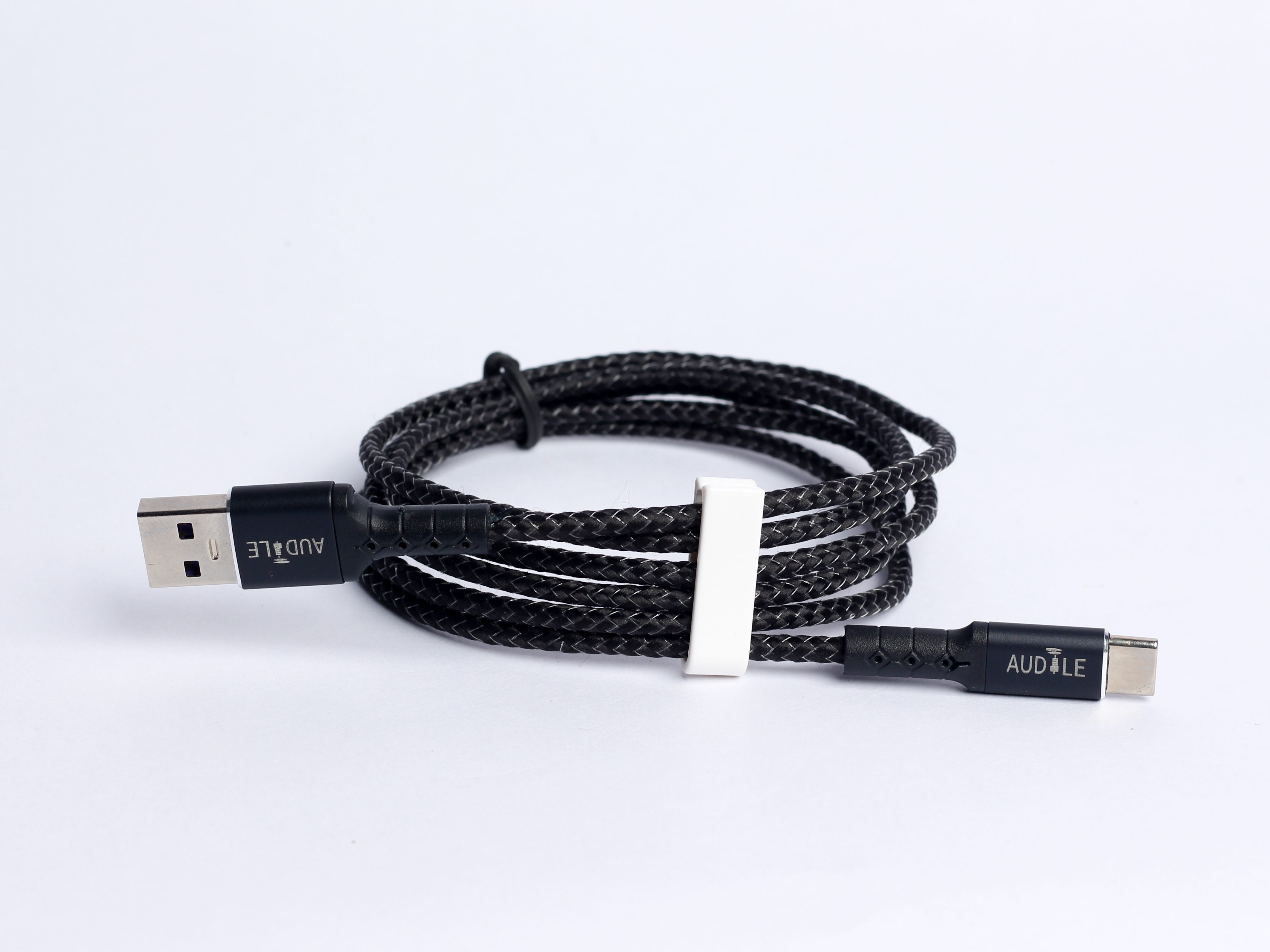 Audile Type C To Lightning Fast Charge Cable - 1.2 Meter, Pure Copper, 18 Watt Power Delivery, High Quality Connectors, Black