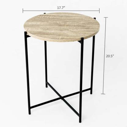 Side Table For Living Room Coffee Table Metal Side Table No Assembly Required