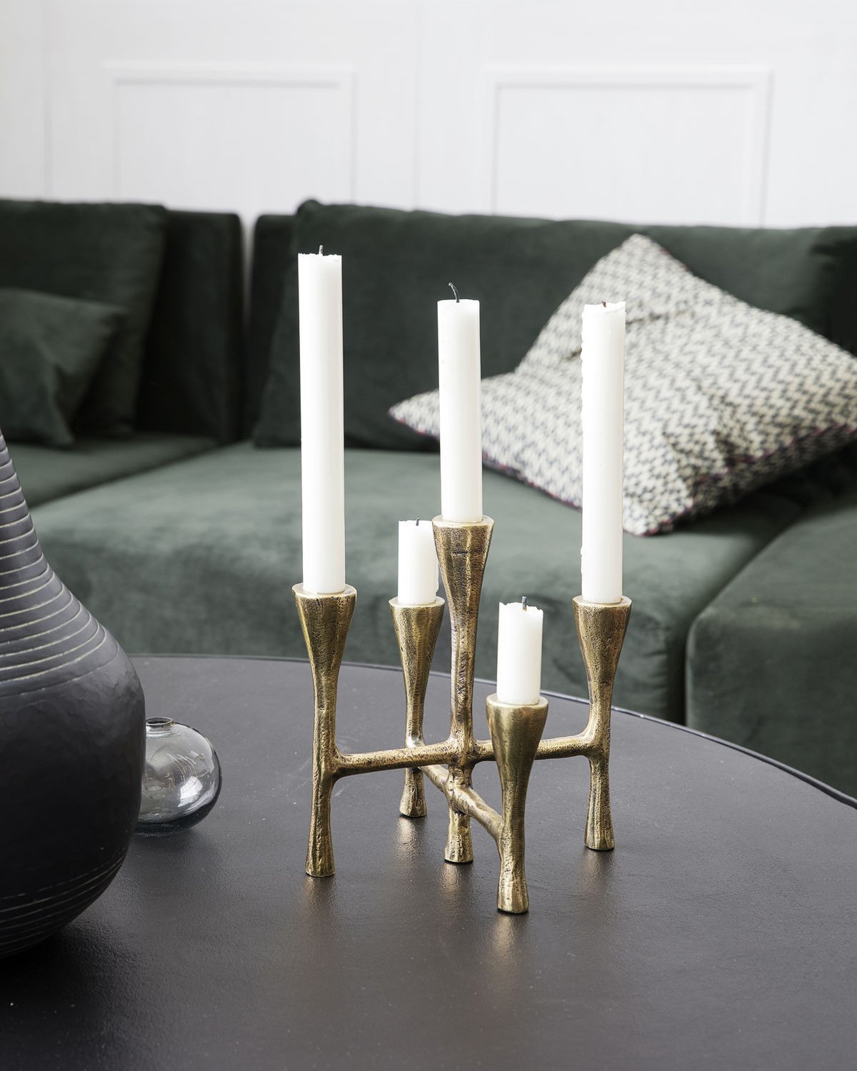 Solid Brass Table Decorative Taper Candle Holder