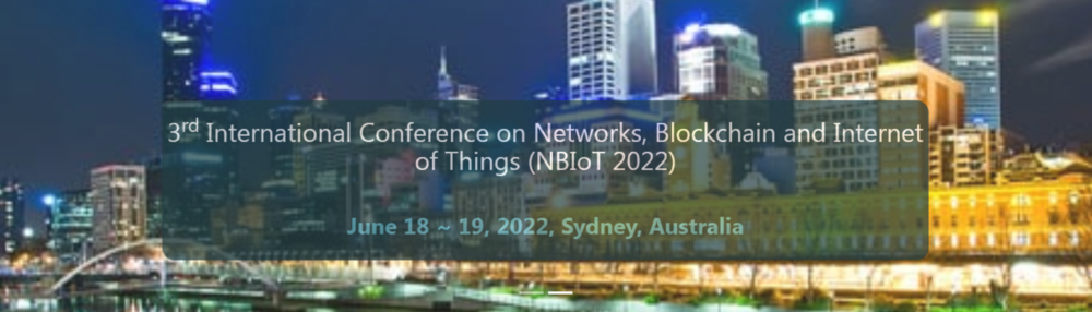 International Conference On Networks Block Chain And Internet Of Things (Nbiot)
