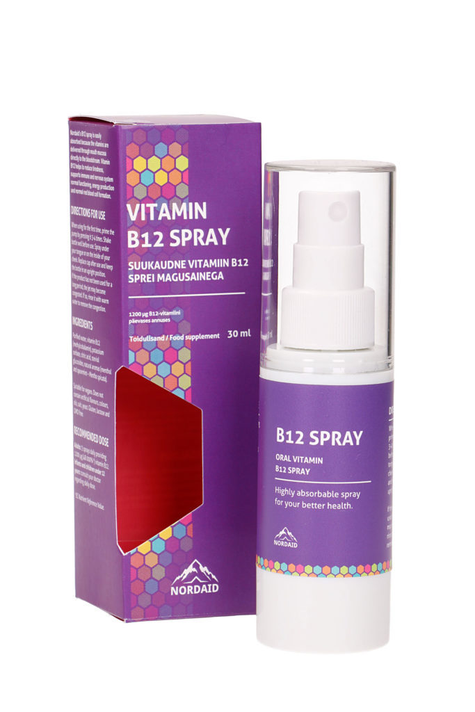 Vitamin B12 Spray Suitable For: Suitable For All