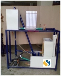 Single  Stage Air Compressor Test Rig (1 Hp With Crompton Motor) Body Material: Stainless Steel