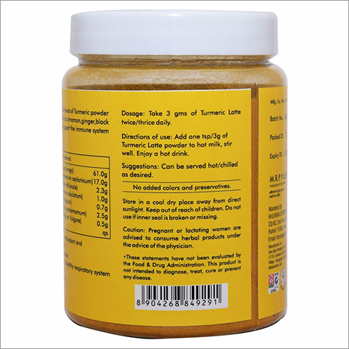 Tablets 200 Gm Turmeric Latte