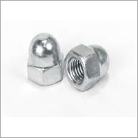 DIN 1587 Dome Nut - Steel M8, 14mm | Zinc-Plated, Hardened, Hexagonal Head