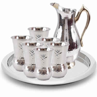 स्टेनलेस स्टील हैमर्ड लेमन सेट