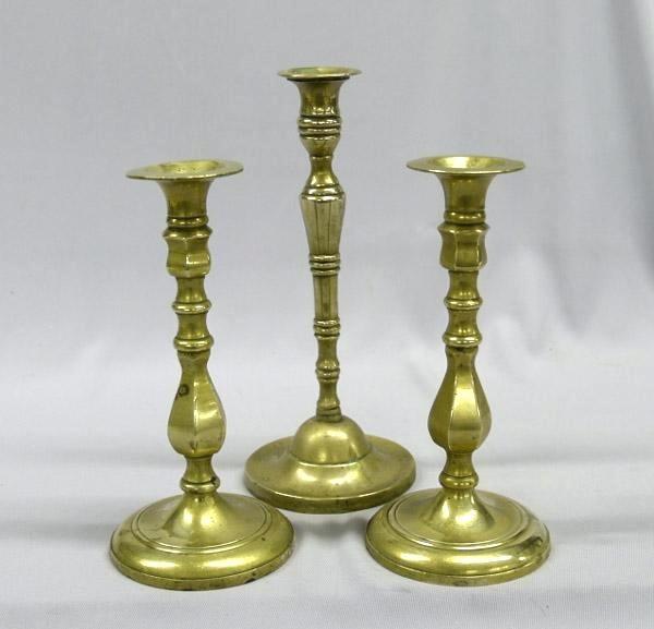 Brass Plant Brass Candle Holder