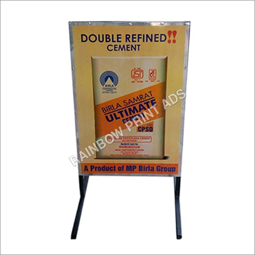 Tin Standee - Application: Advertising