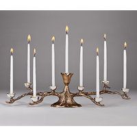 Brass Colourful Candle Holder