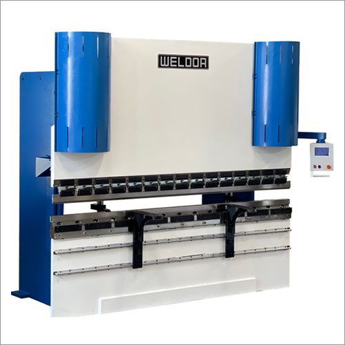 CNC Press Brake - Up to 1000 Tons Capacity, 5 Axis Control, Blue and White Color, High Performance and Efficiency