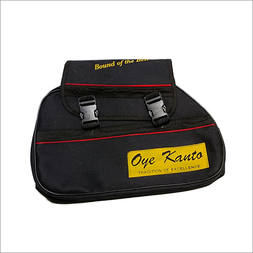 Matty Black Pannier Bag Design: Printed