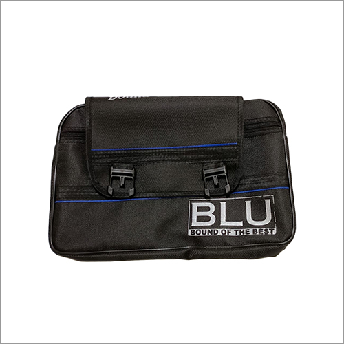 Matty Black Pannier Bag Design: Printed