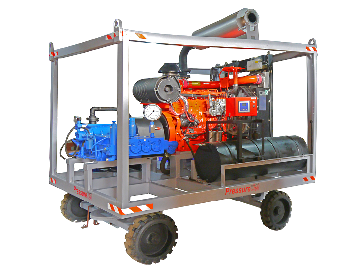 Hydro Jetting System Cold Water Cleaning