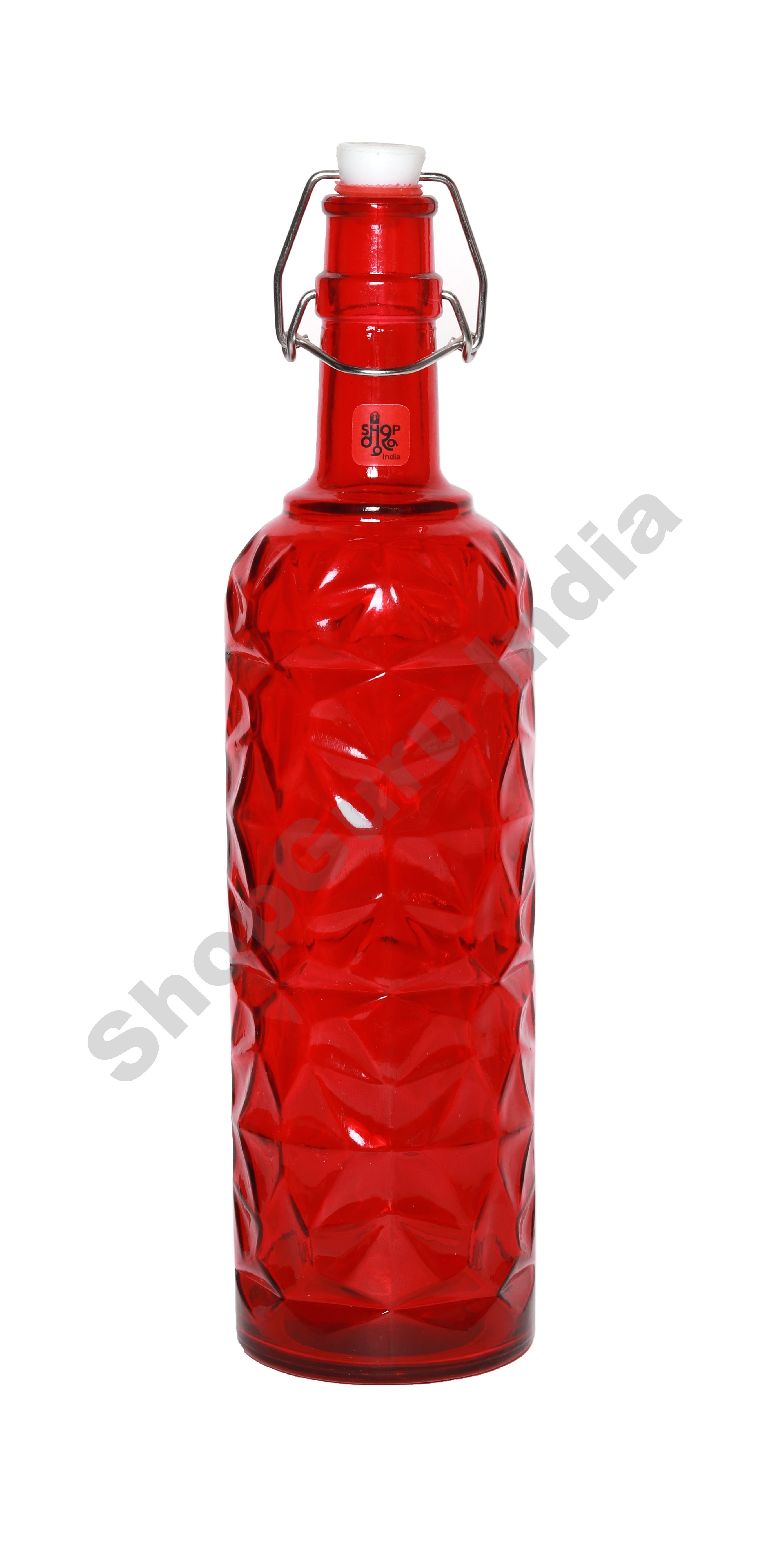 Multicolor 1200 Ml Flower Glass Swing Bottles