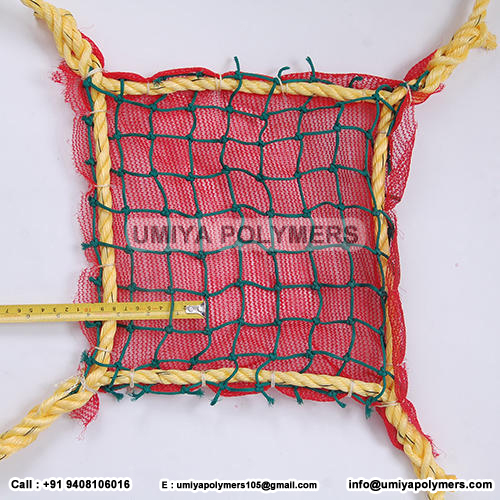 Braided Net - 2.5mm Diameter, 30mm/35mm/40mm/50mm Square | Green 100% Hdpe Virgin Quality, Lightweight, Oil Proof, Waterproof, Soft, Washable, Multiple Ply