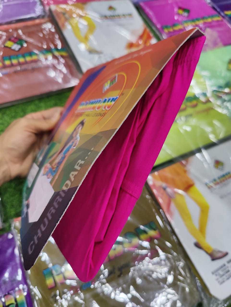 Ladies Legging - Cotton 4-way Lycra Fabric, Free Size Fits M-xxl, Over 40 Colors Available, Breathable & Washable, Custom Logo Option