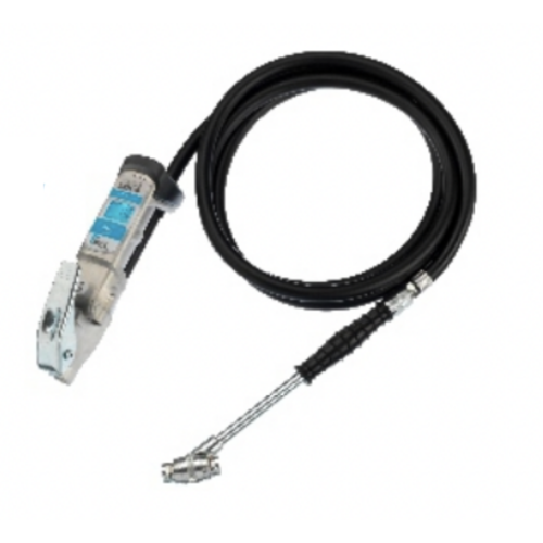 Digital Tyre Inflator - Robust Aluminium Body, Protective Rubber Bumper | Lightweight Design, Three Calibration Units (psi, bar, kPa), 1-Year Warranty
