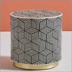Bone Inlay Stool