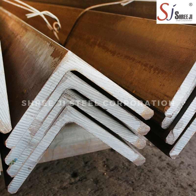 Ms Angle Channel - Is 2062 Mild Steel, 12mm Length, Black Color | Seamless Finish, Reliable Design For Fabrication And Engineering Industries