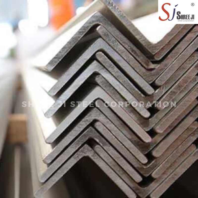 Ms Angle Iron - Mild Steel, 25x25x3 To 150x150x12 Mm, Seamless Finish, High Strength, Reliable For Manufacturing And Fabrication Applications