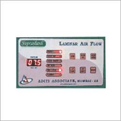 Laminar Air Flow Control Panel