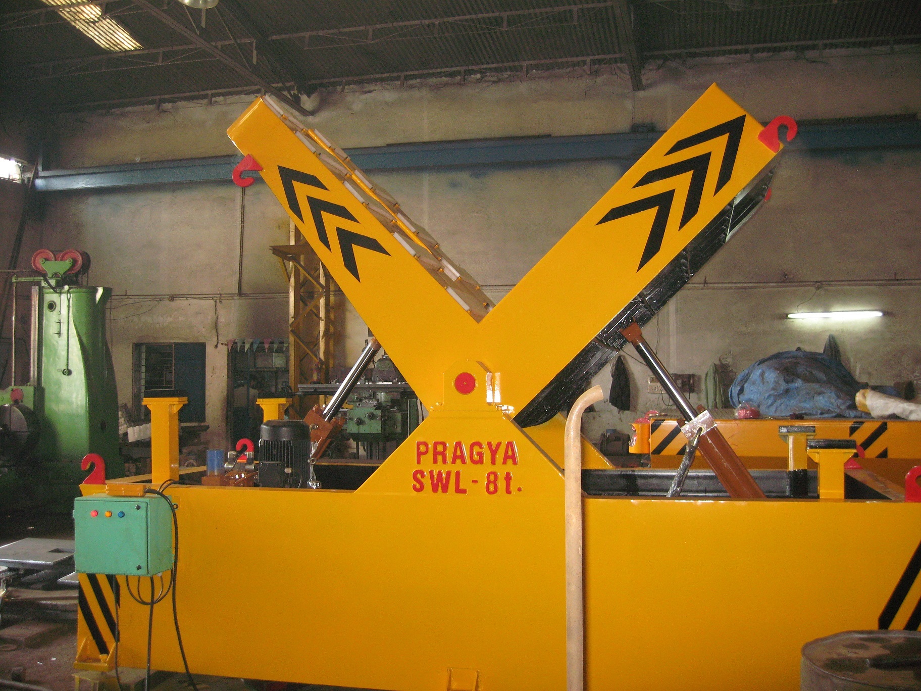 Hydraulically Mobile Coil Upender
