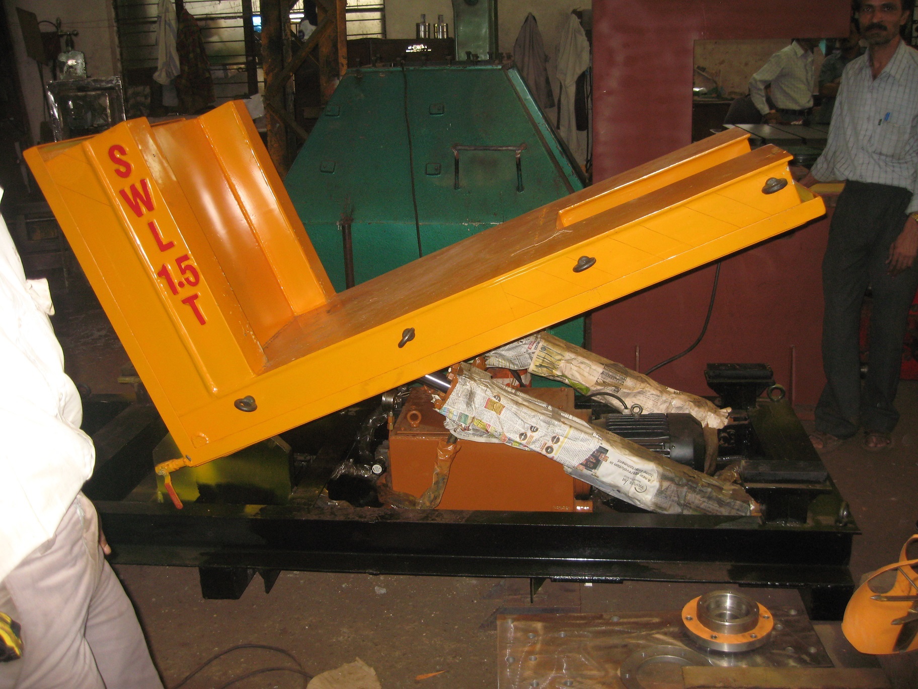 Hydraulically Mobile Coil Upender