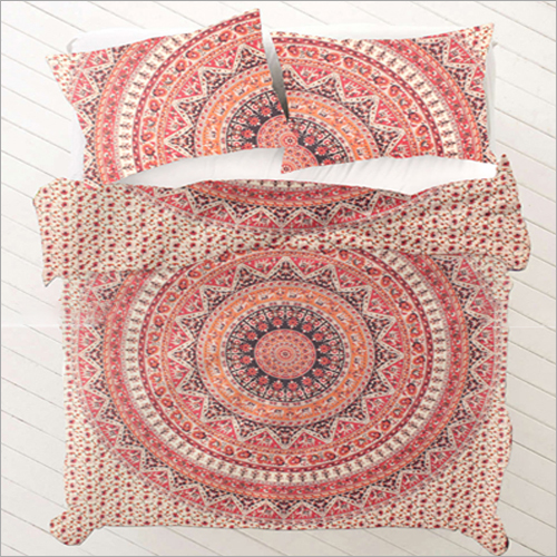 Mandala Printed Bed Sheet