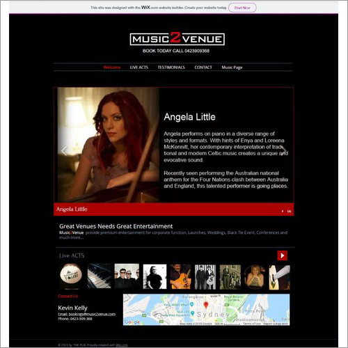 Wix वेबसाइट डिज़ाइन सेवा