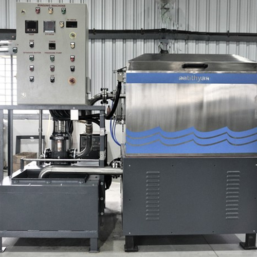 Rotary Washing Machine - Stainless Steel, 1000 x 1500 x 2000 mm | 5 kW Power Consumption, 100 L/hr Water Use, 10-100 RPM Rotation Speed, 65 dB Noise Level