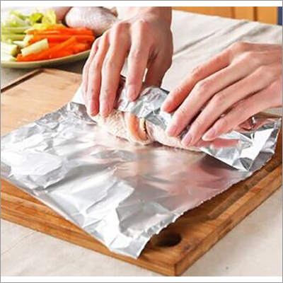 Aluminium Foil Roll - Soft Temper, Multiple Sizes Available | Hygienic Food Packaging For Wrapping, Covering, Sealing, Baking, And Grilling