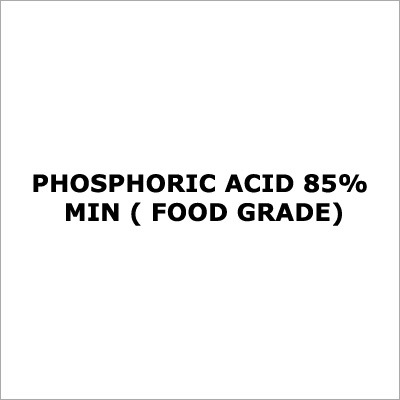 Phosphoric Acid 85% Min ( Food Grade)