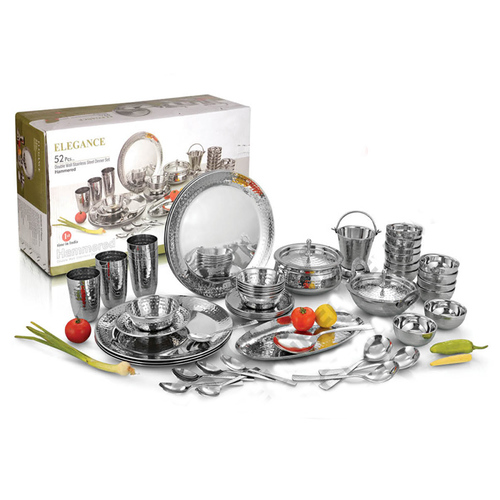 हैमर्ड फ़िनिश एलिगेंस डिनर सेट 52 पीस का सेट
