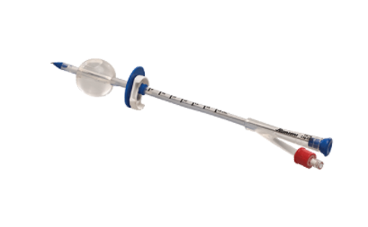 Suprapubic Catheter - 100% Silicone, 16-20 FG Balloon Capacity | Sterile Design, Radio-Opaque Line for X-Ray Visualization, Efficient Lateral Eye Drainage