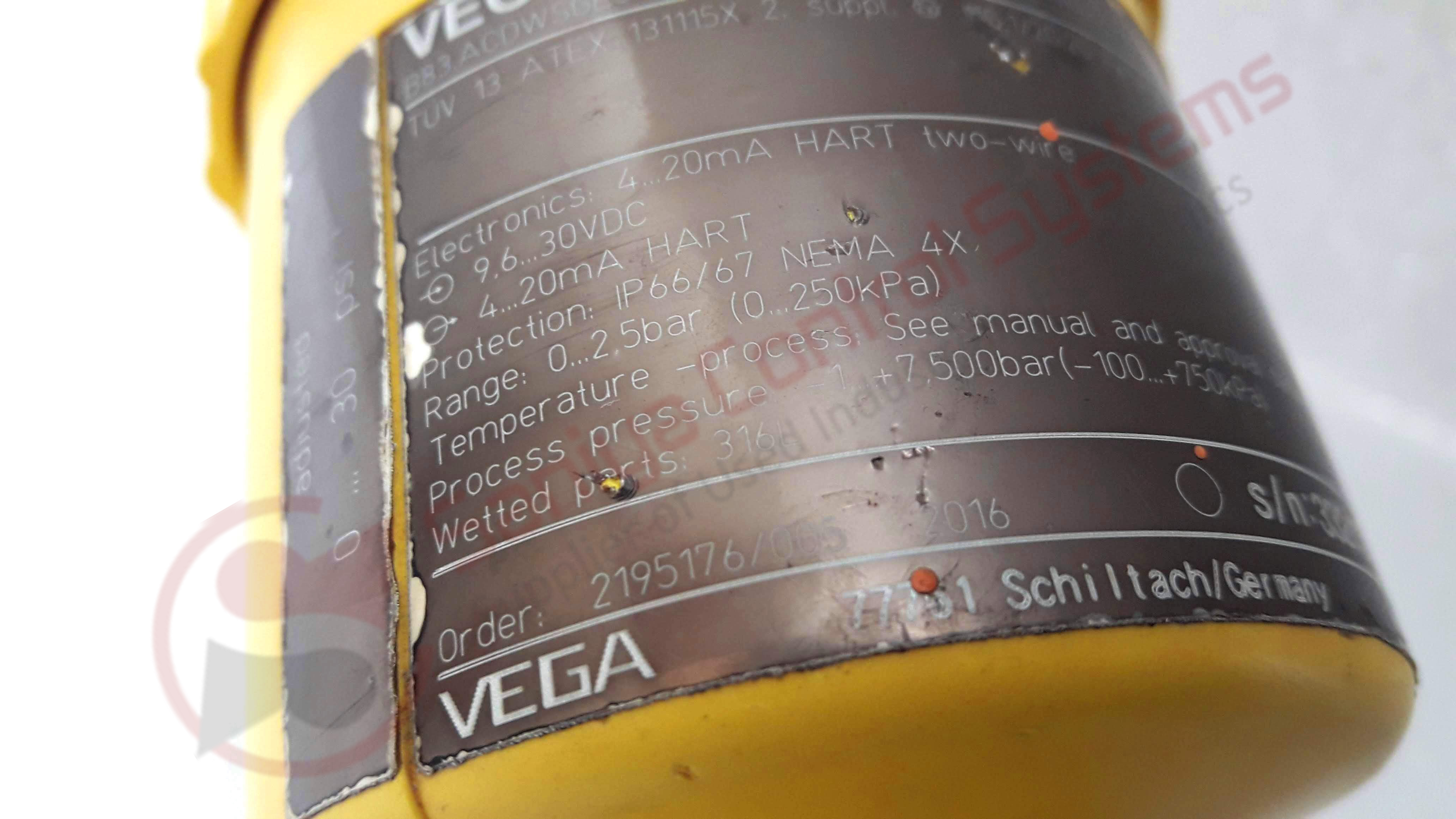 Vegabar 83 Process Pressure Measurement Transmitter