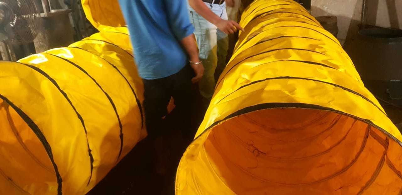 Rust Proof Industrial Loading Spouts Cloth