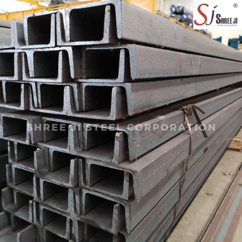 Ms Channel Bar - Mild Steel, 75x40x4mm To 400x100x8.8mm Sizes | Rugged Construction, Durable Finishing, Rust Resistance