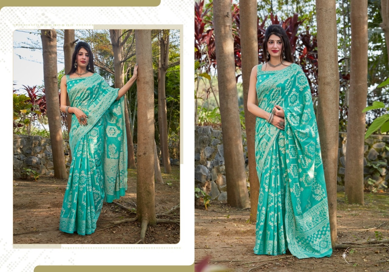 Saree - Other Fabric, Embroidered Pattern With Hand Embroidery | Stones Closure, Bollywood Style For Festive Parties And Weddings