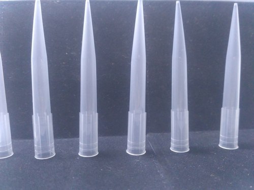 1000ul White Micropipette Tip - PP Material, 3.13 cm Length | Disposable Laboratory Application, Pack of 500 for Test Kit Use
