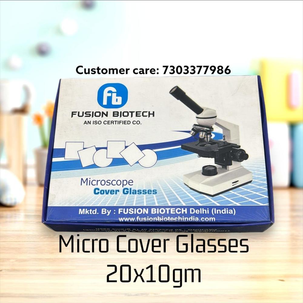Microscopic Cover Glass - 22 x 40 mm, Glass Material, Weighs 10 g | Ideal for Laboratory Use in Papanicolaou Test Kit Applications