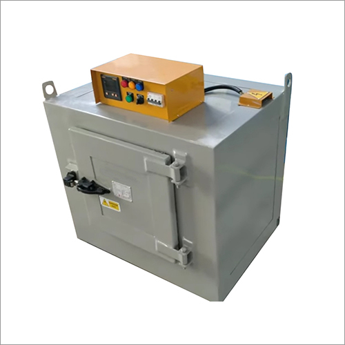 Electrode Oven - Powder Coated Mild Steel, 62 x 44 x 50 cm | 100 kg Heating Capacity, Dual-Shelf Design, Thermostatic Control, 50-400°C Range