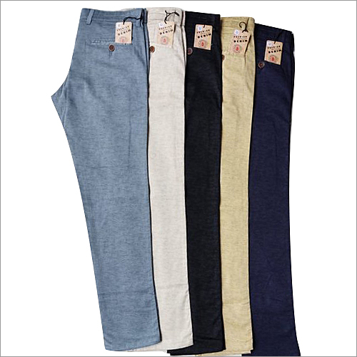 Mens Plain Trousers