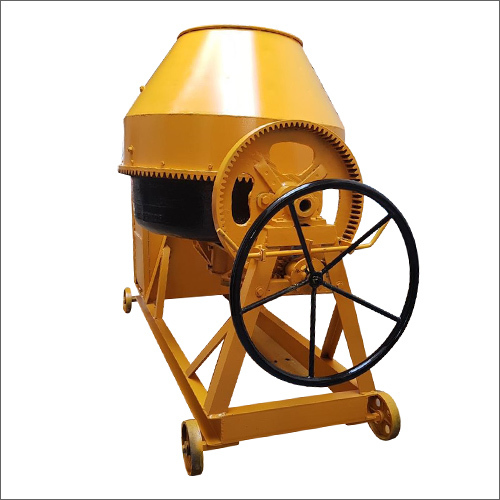 Electric Concrete Mixer - Steel, 10 Cubic Feet Drum Capacity, 1.5 Hp Motor | Durable Design, Easy Operation, Efficient Mixing, Reliable Performance, Compact Form Factor