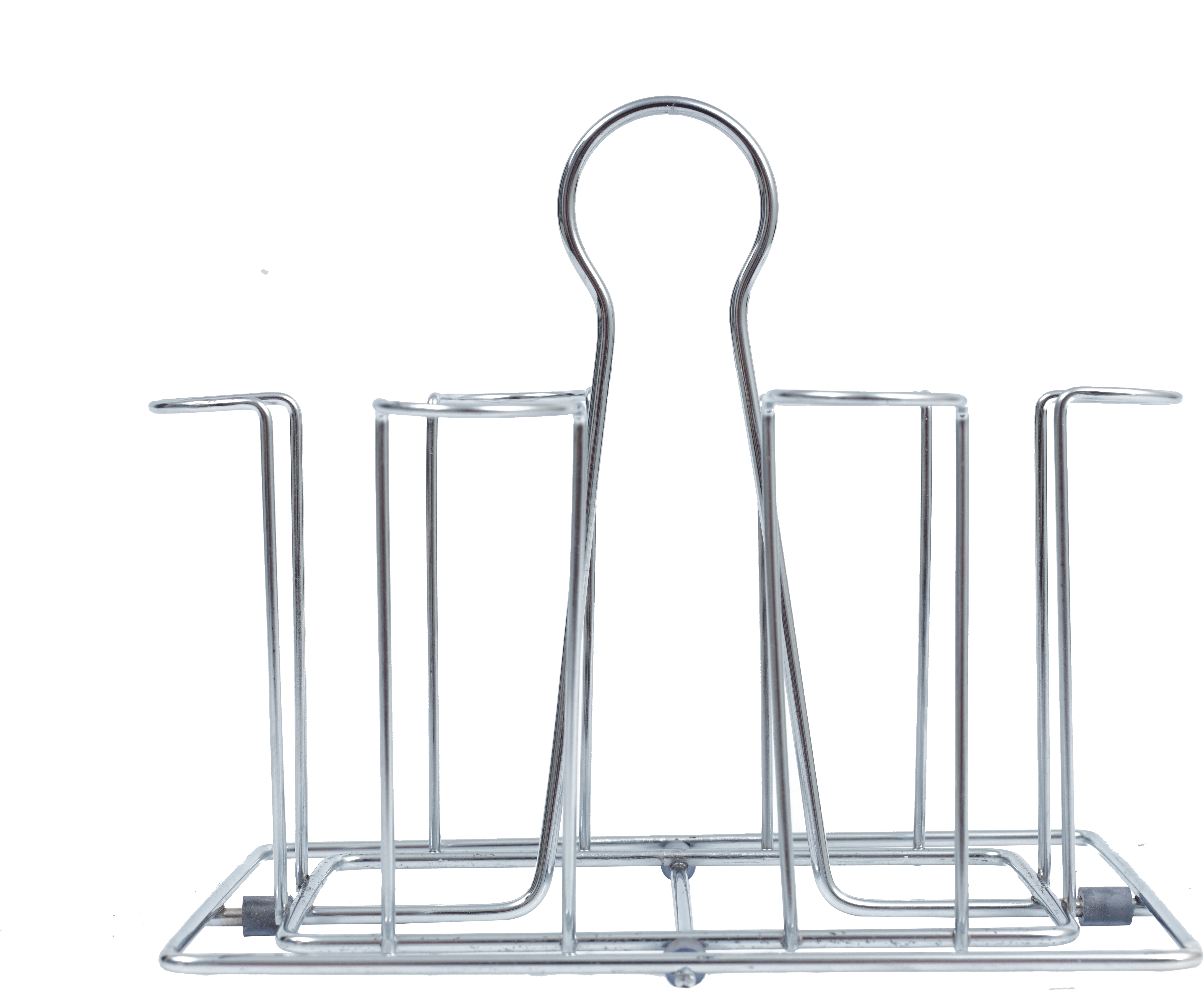 Stainless Steel Glass Stand - Set Of 2 For 12 Glasses | Easy To Carry, Effortless Cleaning, Square Design For Kitchen And Dining Table