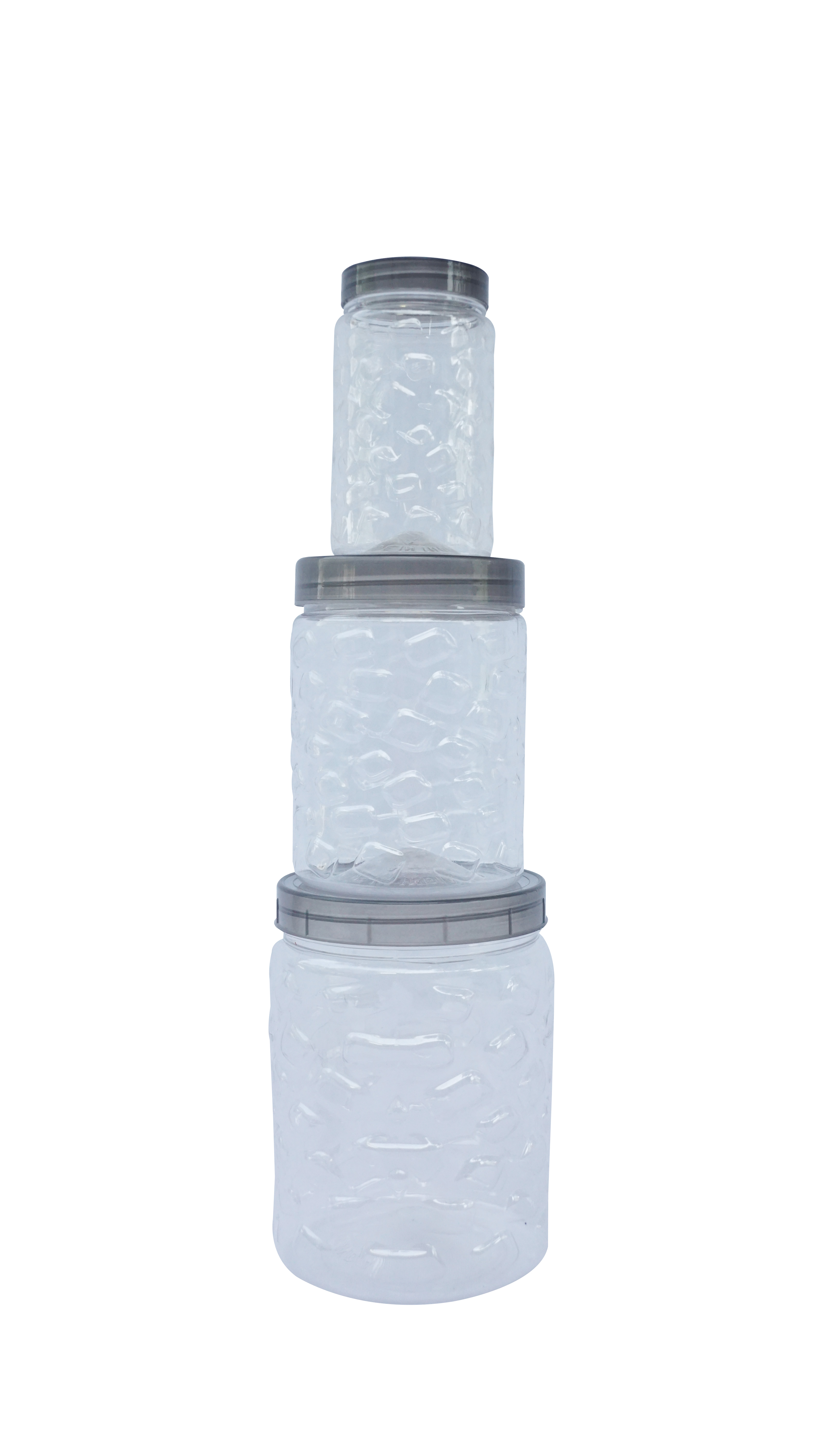 Kitchen Food Storage Containers - Plastic, Pack Of 18 (6 Small 300 Ml, 6 Medium 600 Ml, 6 Big 1200 Ml) | Airtight, Bpa Free, Transparent, Leakproof, Reusable Jars For Cereal, Spices, Snacks, And More