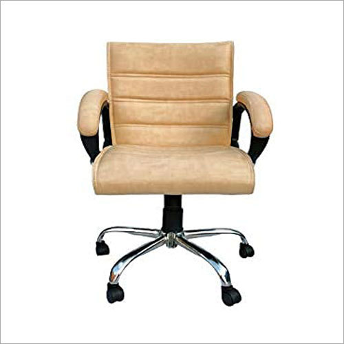 Tan Mid Back Office Chair