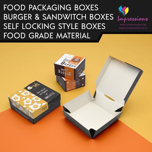 Food Packaging Boxes - Shape: Rectangular