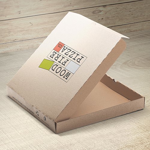 Pizza Packaging Box - Cardboard, 6"/9"/12" Sizes | Customizable, Glossy Lamination, Eco-friendly, Secure Lid With Venting Holes