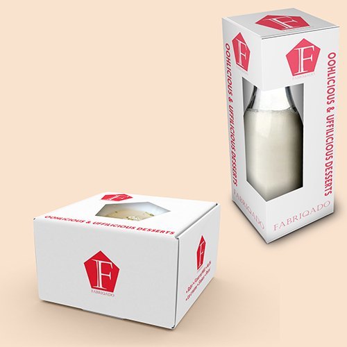 Food Packaging Box - Eco-friendly Cardboard, Biodegradable Design For Safe Food Storage And Transport