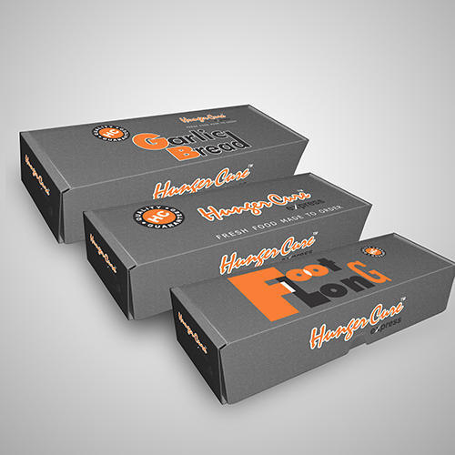 Food Packaging Box - Eco-friendly Cardboard, Biodegradable Design For Safe Food Storage And Transport